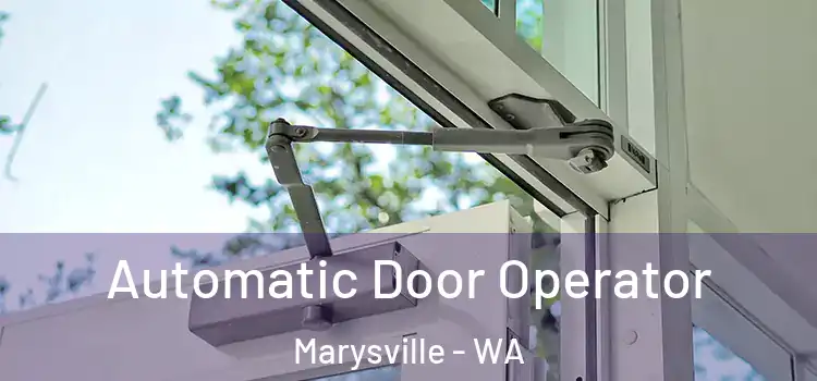 Automatic Door Operator Marysville - WA