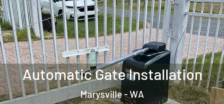 Automatic Gate Installation Marysville - WA