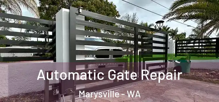 Automatic Gate Repair Marysville - WA