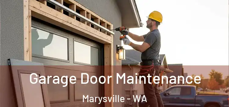 Garage Door Maintenance Marysville - WA