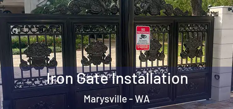 Iron Gate Installation Marysville - WA