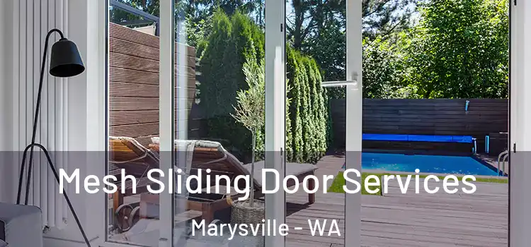 Mesh Sliding Door Services Marysville - WA