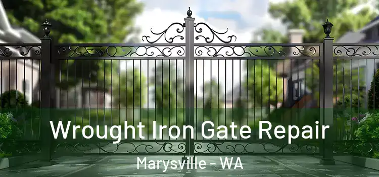 Wrought Iron Gate Repair Marysville - WA